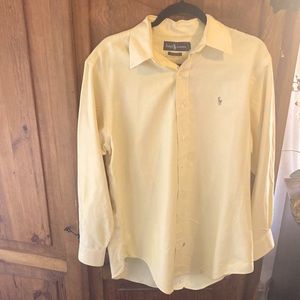 Yellow polo Ralph Lauren shirt 16-33